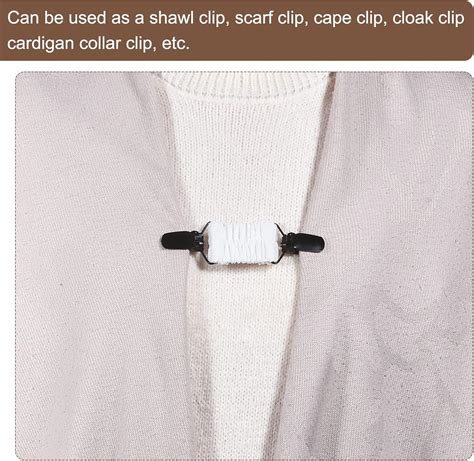 Amazon.com: uxcell 2pcs Dress Cinch Clips, Sweater Clips Shawl Cardigan ...