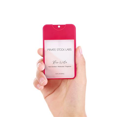 3-in-1 Sanitizer / Moisturizer / Fragrance - Rose Water – Private Stock ...