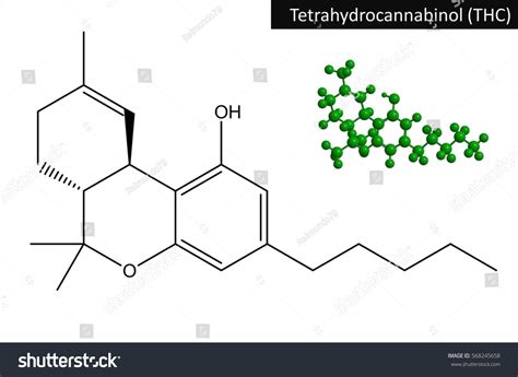 Image result for THC Molecular Compound