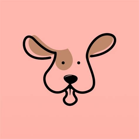 Dog logo design template animal logo concept pet logo design concept ...