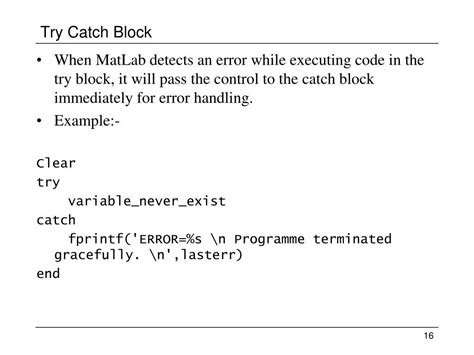 Try and Catch Example MATLAB Script 的图像结果