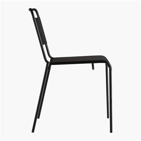 Lucinda Black Modern Outdoor Stacking Chair + Reviews | CB2 | Black ...