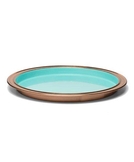 FIESTA® Fiesta Copper & Turquoise Bar Tray | zulily Bar Tray, Trays, Turquoise Bar, Tray Design ...