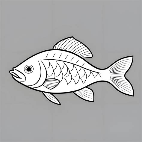 Image result for Simple Fish Drawing