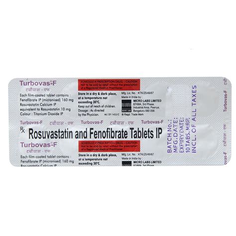 Turbovas F Tablet | Uses, Side Effects, Price | Apollo Pharmacy