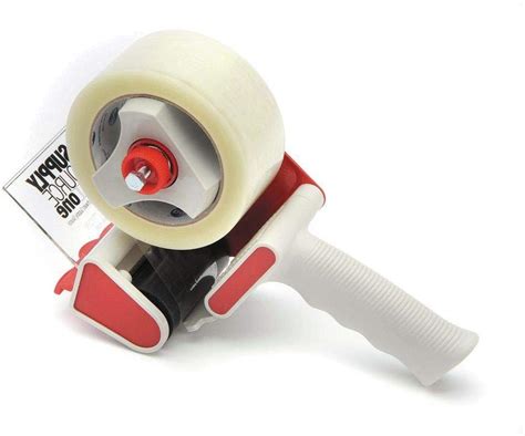 Buy 2 Inch Packing Tape Dispenser Gun-Plus 1 Free Packing Roll Included ...