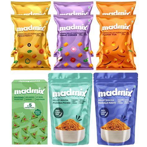 Healthy Quinoa, Millet & Bhujia Snacks | Guilt-Free, Fun & Best Value ...