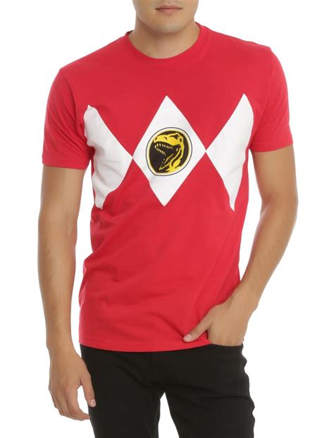 Mighty Morphin Power Rangers Red Ranger Costume T-Shirt | Hot Topic