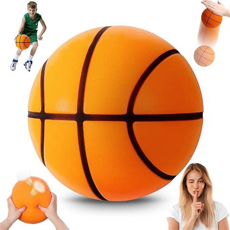 Guiexla Silent Basketball Set Indoor Dribble Dream Silent Basketball ...