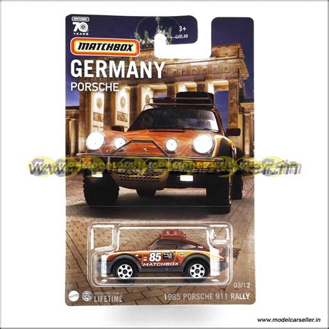 1/64 Hot Wheels Matchbox Porsche 911 930 TURBO RALLY N 85 RACING 1985 ...