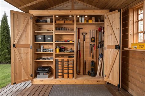 16+ Creative Shed Storage Ideas You'll Love