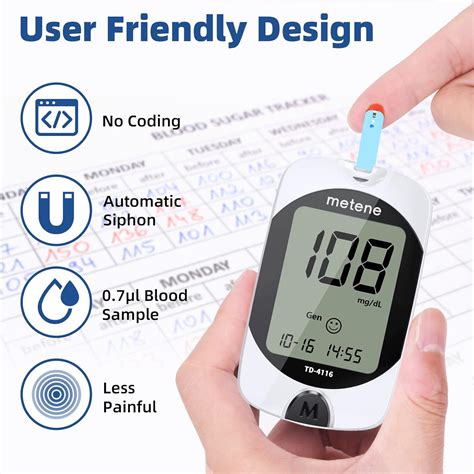 Metene TD-4116 Blood Glucose Test Strips - 300 Count India | Ubuy