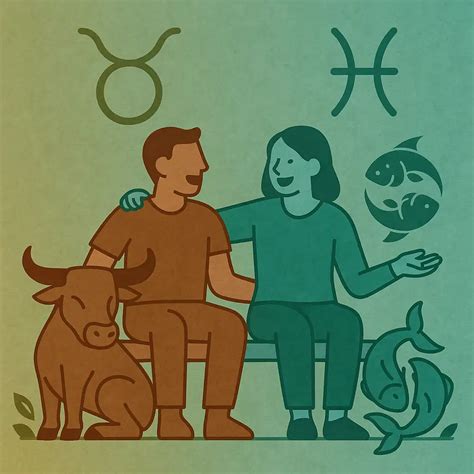 Taurus and Pisces Compatibility - Earth Meets Water