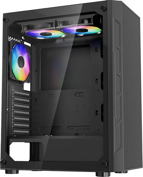 Amazon.com: VEVOR PC Gaming Case, Mid-Tower, Computer Case with High ...