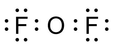 OF2 (Oxygen Difluoride) Lewis Structure