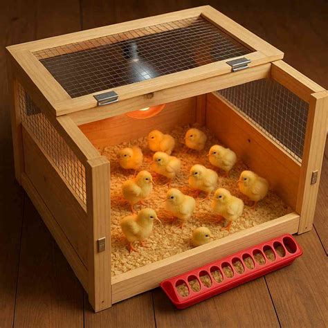 How to Build a Brooder Box for Chicks? - Homestead Gardener