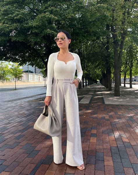 The best petite work pants: abercrombie tailored wide leg trouser