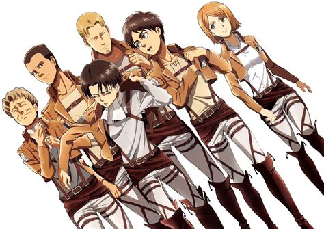 Characters In Attack On Titan | Chtoby Pomnili