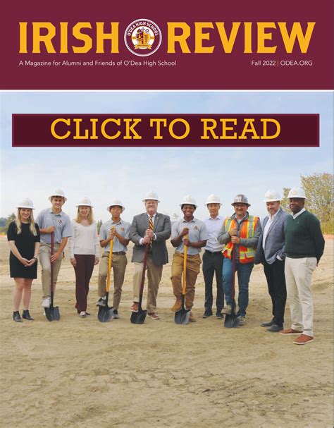 The Irish Review - O'Dea High School O'Dea High School