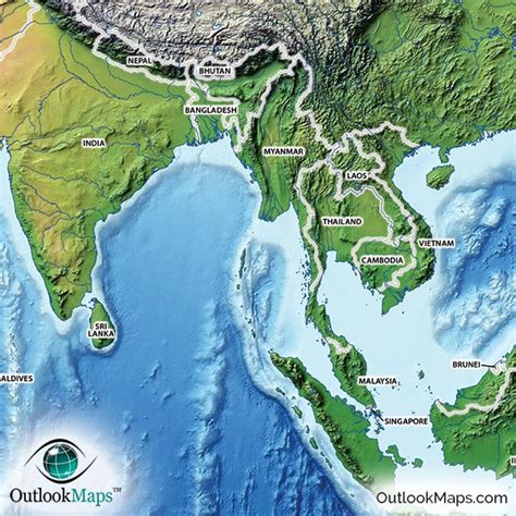 World Map Physical Features 的图像结果