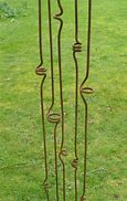 Image result for Rusted Metal Garden Screens