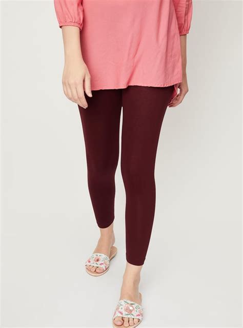 Buy Women Solid Ankle-Length Leggings Online at just Rs. 349.0 ...