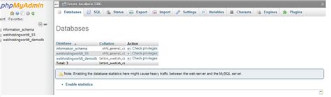 phpmyadmin tutorials 的图像结果