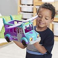 Buy Netflix Super Monsters GrrBus Monster Bus Toy with Lights, Sounds ...