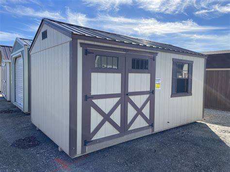 Shed With LuxGuard Flooring | 10x16 Executive Painted Shed