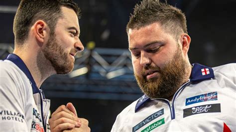 World Cup of Darts: Defending champs Wales and Netherlands out, England ...