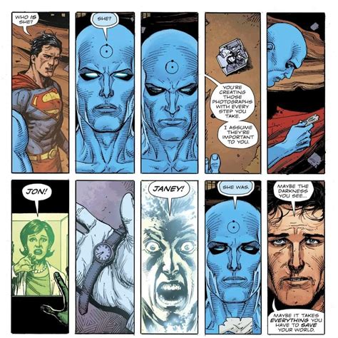 [Comic Excerpt] Doomsday Clock #issue 12 Superman and Dr Manhattan : r ...