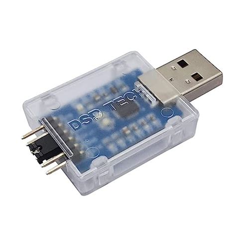 DSD TECH USB to TTL Serial Converter CP2102 with 4 PIN Dupont Cable ...