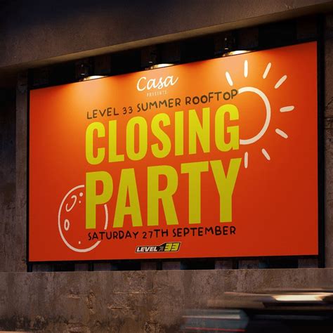 Casa presents; Level 33 Closing Party + Face 2 Face at The Depo, Level ...