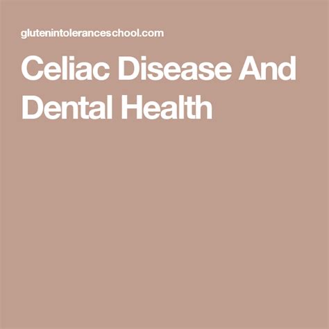 Kuvatulokset haulle celiac dental