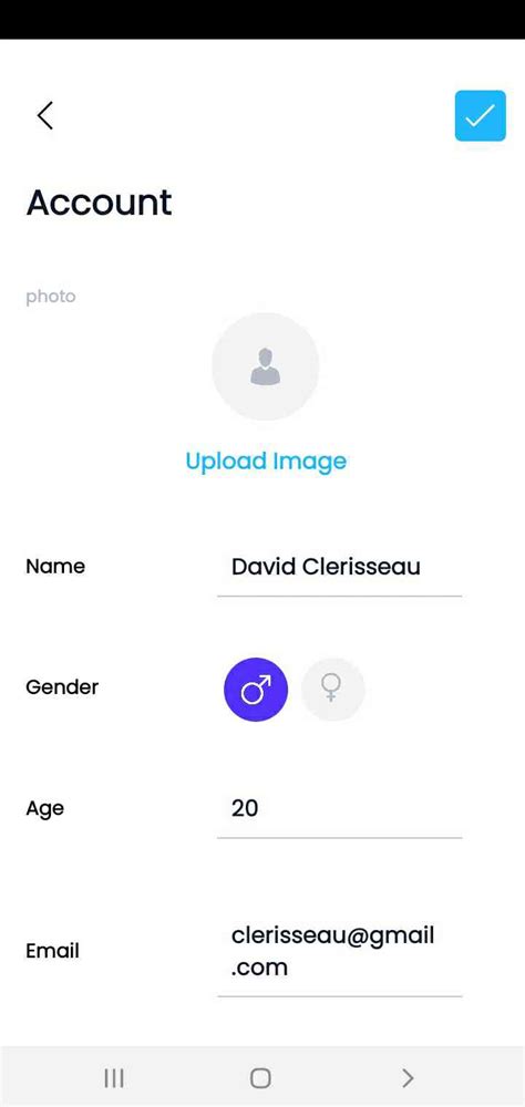 Sketchub • Profile Settings Ui