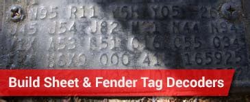 Image result for Plymouth Barracuda VIN Decoder