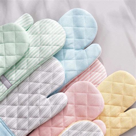 Buy Colour Refresh Set of 2 Cotton Oven Mittens from Home Centre at ...