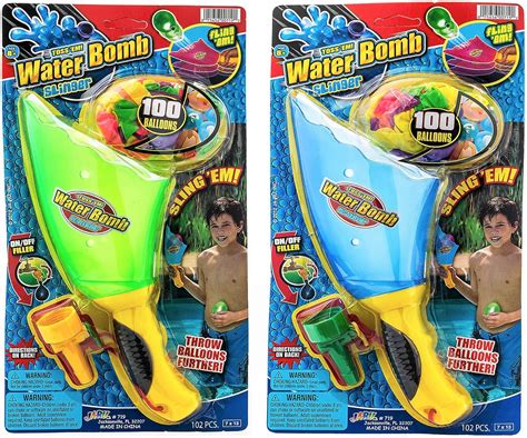 Buy JA-RU Water Balloon Launcher, 2 Packs Assorted Water Balloon ...