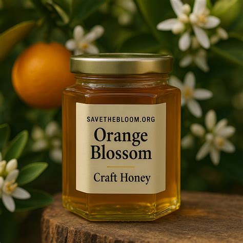 Orange Blossom Honey – Save the Bloom