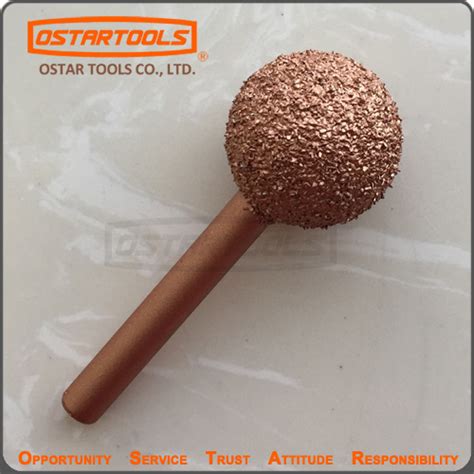 China Tungsten Carbide Buffing Tool Sphere Burr Domed Contour Rasp for ...