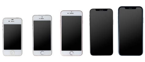Apple Iphone Compare Sizes at Nancy Ramirez blog