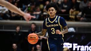 Akron Zips men's basketball score vs. Concord recap, highlights