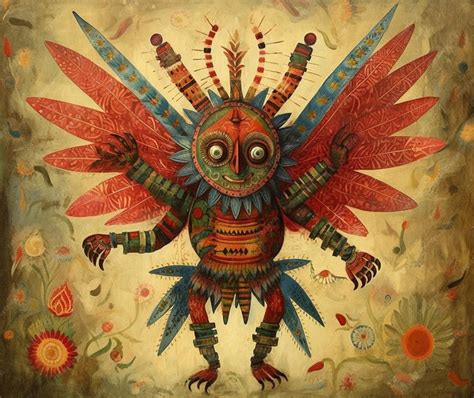 Premium AI Image | Mexican folklore creatures