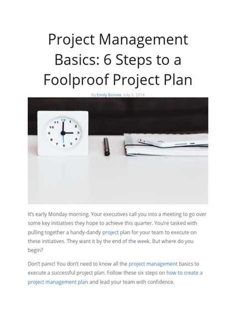 Image result for How to Make Project Plan