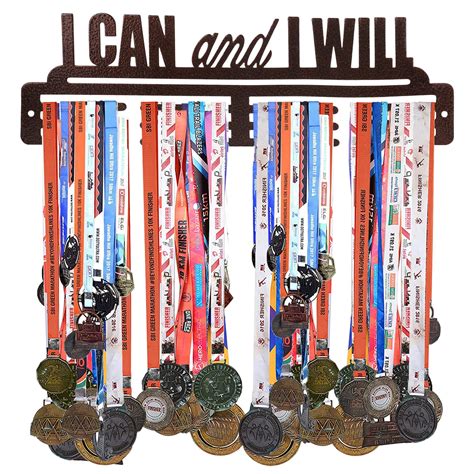 I Can and I Will Brown Medal Holder – Sehaz Artworks
