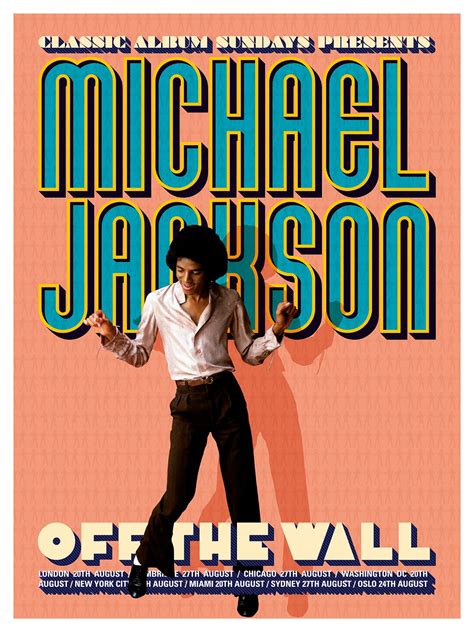 INSIDE THE ROCK POSTER FRAME BLOG: Carl Glover Michael Jackson Off The ...