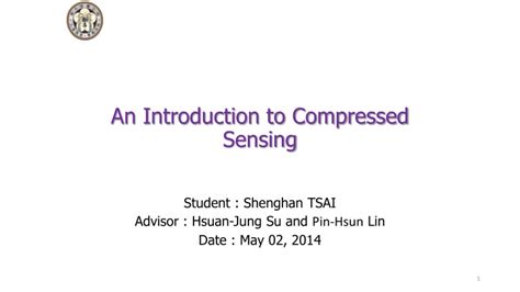 Image result for Compressed Sensing Tutorial