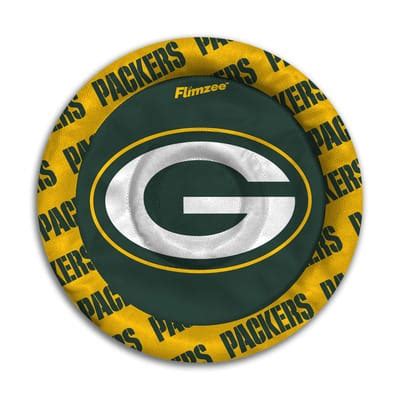 NFL Flimzee Bean-Bag Flying Disc, Color: Green Bay Packers | Michaels