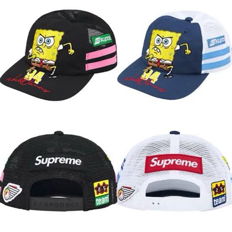 Supreme SpongeBob SquarePants Jeff Hamilton Mesh Back 6-Panel シュプリーム ...