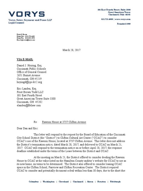 Image result for CCATS Letter Example